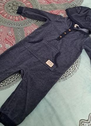 Микрофлисовый ромпер carter's 12 месяцев для мальчика