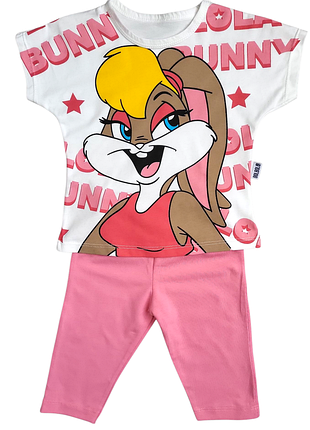 Комплект футболка и лосины на девочку