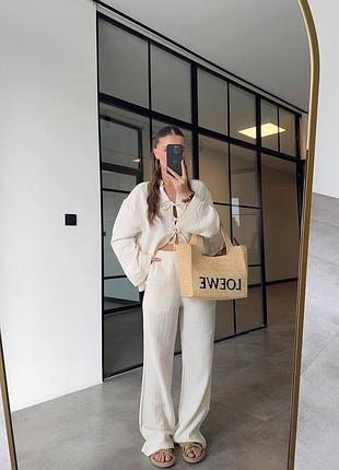 Костюм з мусліну