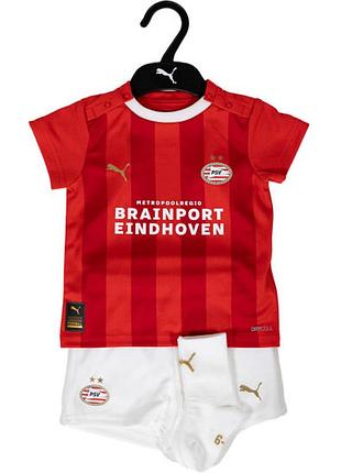Puma psv  kit mini kit baby 2023-24 на 2-4 місяці футбольна форма на немовля
