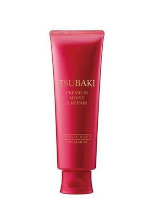 Зволожуюча маска для волосся tsubaki premium moist treatment, 180 г