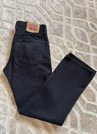 Чоловічі чорні джинси levi’s 48-50
