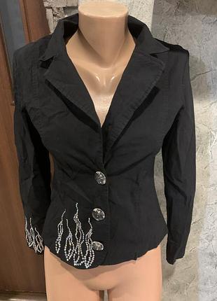 Пиджак стрейч 46