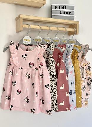 Сукня на дівчинку від h&m 68 74 80 86 92 98 сукня літня нм