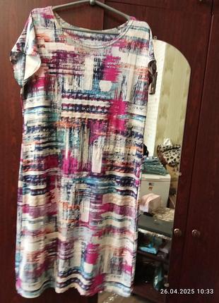 Лёгкое платье размер 52