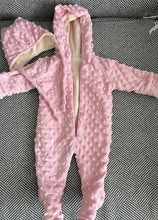 Костюм на виписку з пологового, теплий чоловічок