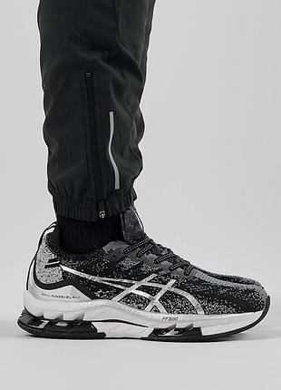Мужские кроссовки asics gel-kinsei blast black white