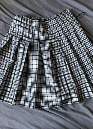 Спідниця в клітинку