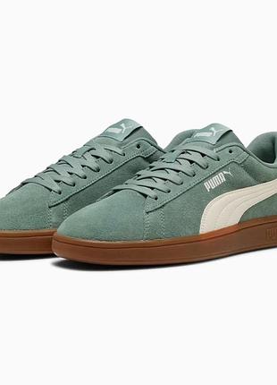 Кеды puma smash 3.0 green оригинал 40,5-26,5 см