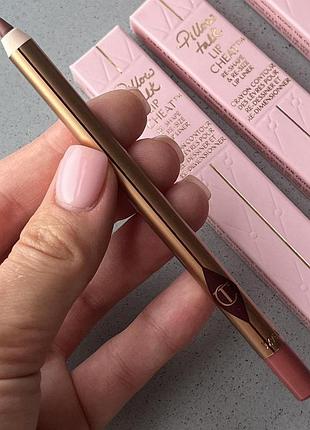 Олівець для губ charlotte tilbury collagen lip cheat pillow talk  1.2g