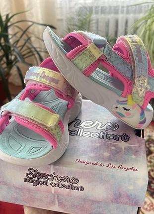 Босоніжки дитячі skechers 25 розмір