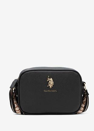 Сумка крос-боді жіноча u.s. polo assn. 27a228aa чорна