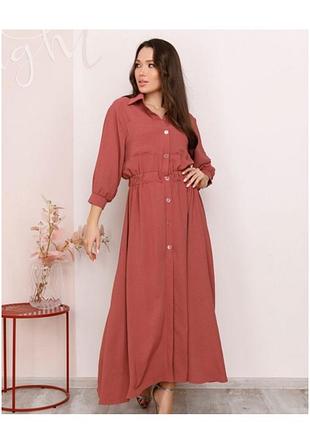 Сукня сорочка 💯 коттон, свободного кроя