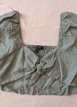 Низька ціна! топ. кофта. блуза. блузка-топ. футболка. primark. стан нової . л