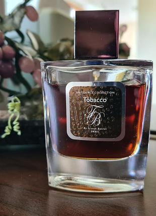 Парфюмированная вода tobacco от franck boklet