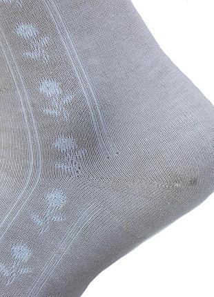 Набор бамбуковые женские носки 5 пар 36-41 однотонные летние высокие6 фото