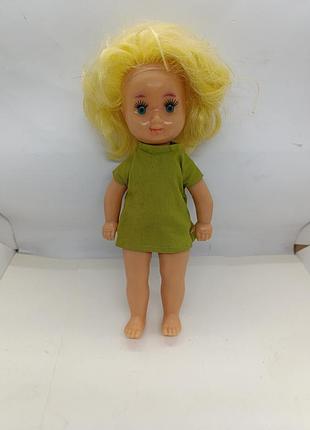 Дитяча радянська лялька іграшка для дітей ссср пупс кукла советская детская игрушка высота 26 см