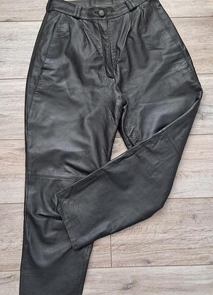 Брюки из натуральной кожи