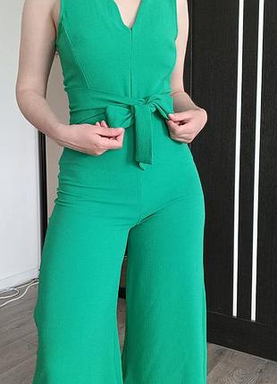 Брючный комбинезон by primark в трендовом ярко-зеленом цвете
