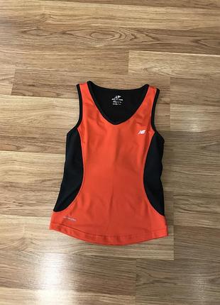 Жіноча спортивна майка з вшитим топом new balance dry lighting