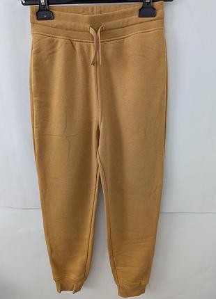 H&m штани спортивні для дівчинки,12,152,брюки,джогери,на резинці,джоггери,джогерси,трьохнитка,фліс