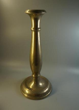 Подсвечник колонна бронза высота 26 см (№ 345)