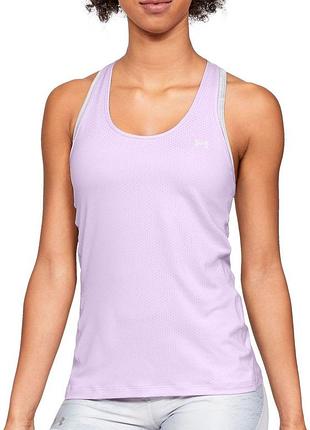 Спортивна майка бузкова under armour heat gear xl