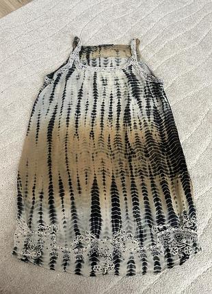 Пляжная туника s-m-l пляжная накидка