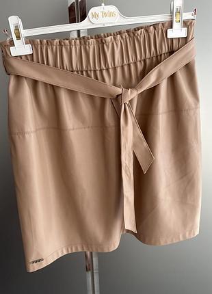 Кожана юбка, розмір l