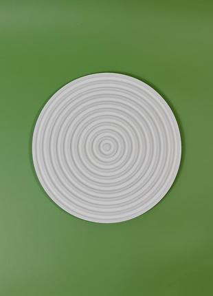 Подставка «круг большая ребристая». фото реквизит для предметной съемки