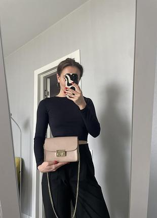 Сумка furla кожанная