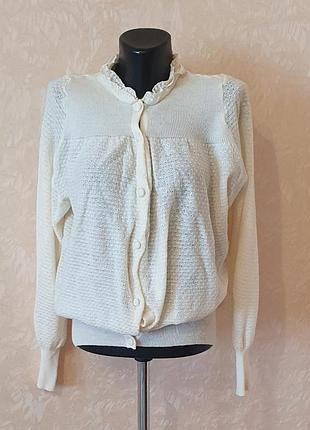 Кофта накидка вінтажна