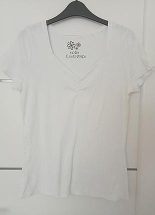 Футболка george, базова модель, ідеальний стан, білосніжного кольору, супер якість