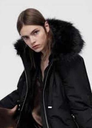 Стильная   куртка парка zara