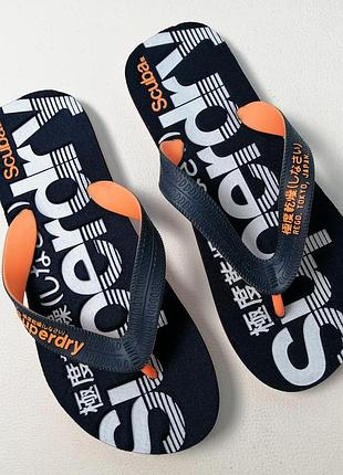 Новые шлепки вьетнамки superdry