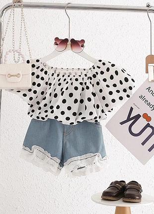 Детский летний комплект на девочку