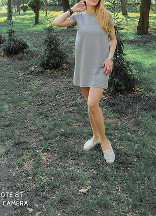 Платье короткое pull&bear в горох 2