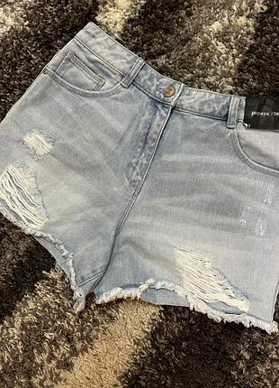 Шорти джинсові нові