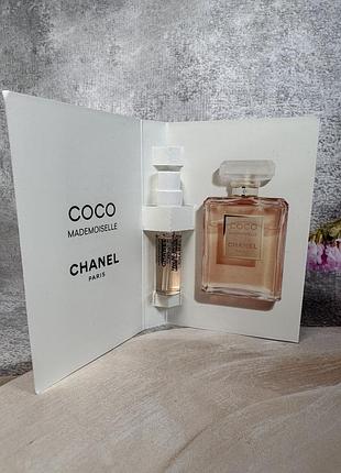 Пробник coco mademoiselle chanel