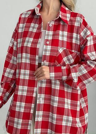 Рубашка в клетку