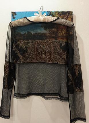 Блузка сетка