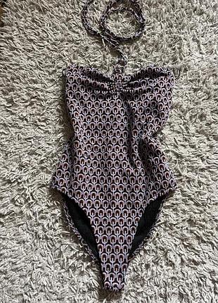 Суцільний купальник zara
