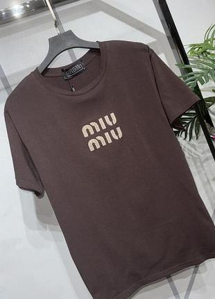 Футболка miu miu