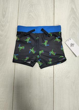 Плавки темно-сині крокодили primark 92, 98, 104, 110, 116, 122, 128см