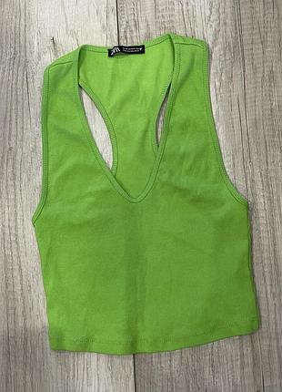 Короткий топ zara