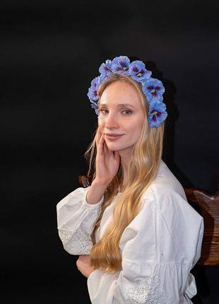 Ободок з квітами