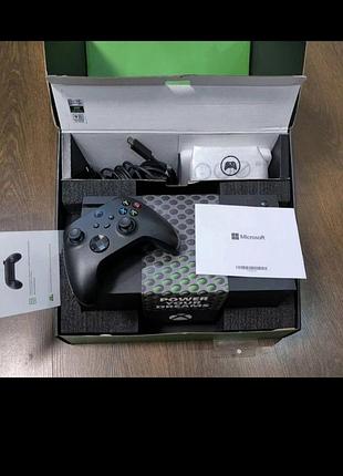 2 геймпада б/у xbox series x 1024гб