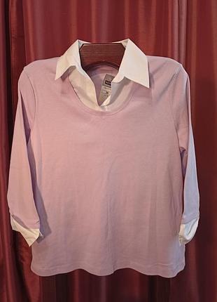 Нова жіноча блуза-джемпер бузкового кольору.