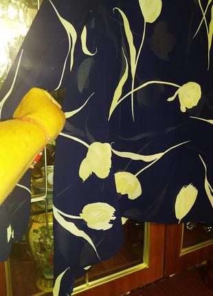Шикарная нарядная шифоновая блуза на размер xxl4 фото