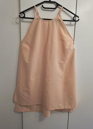 Легка персикова блуза